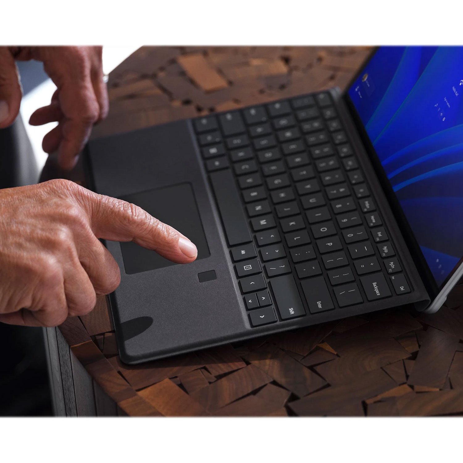 کیبورد تبلت سرفیس پرو مدل Surface Pro Type Cover With Finger print