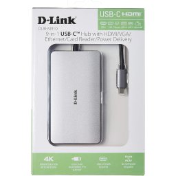 هاب 9 پورت USB-C دی-لینک مدل DUB-M910