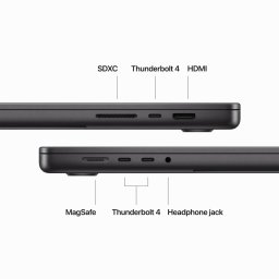 مک بوک پرو ۱۴.۲اینچ MacBook Pro MJ3D4 M5 32GB 1TB 2025 Space Black