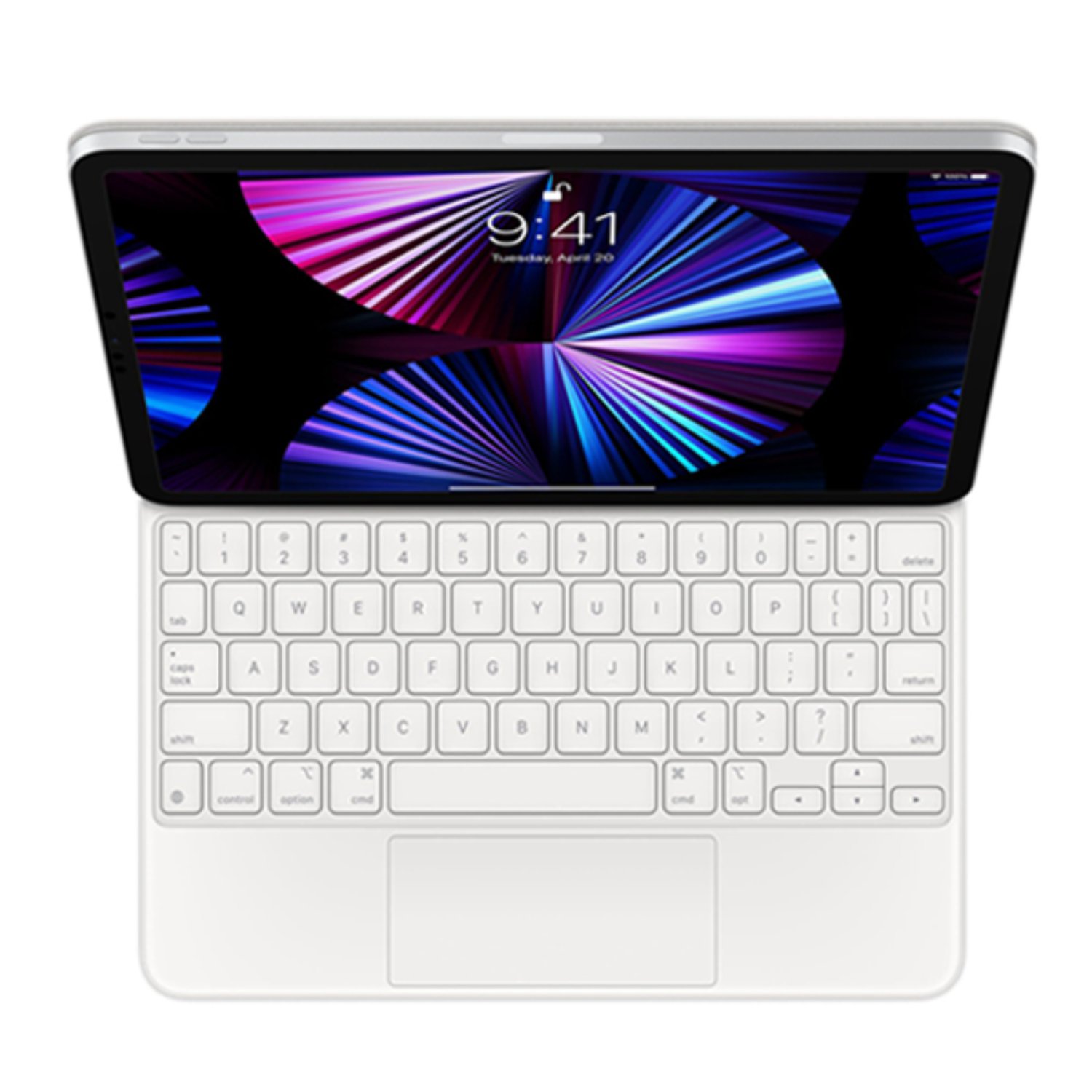 کیبورد تبلت اپل مدل     iPad Magic Keyboard 11 inch 2021 (MJQJ3, MXQT2)