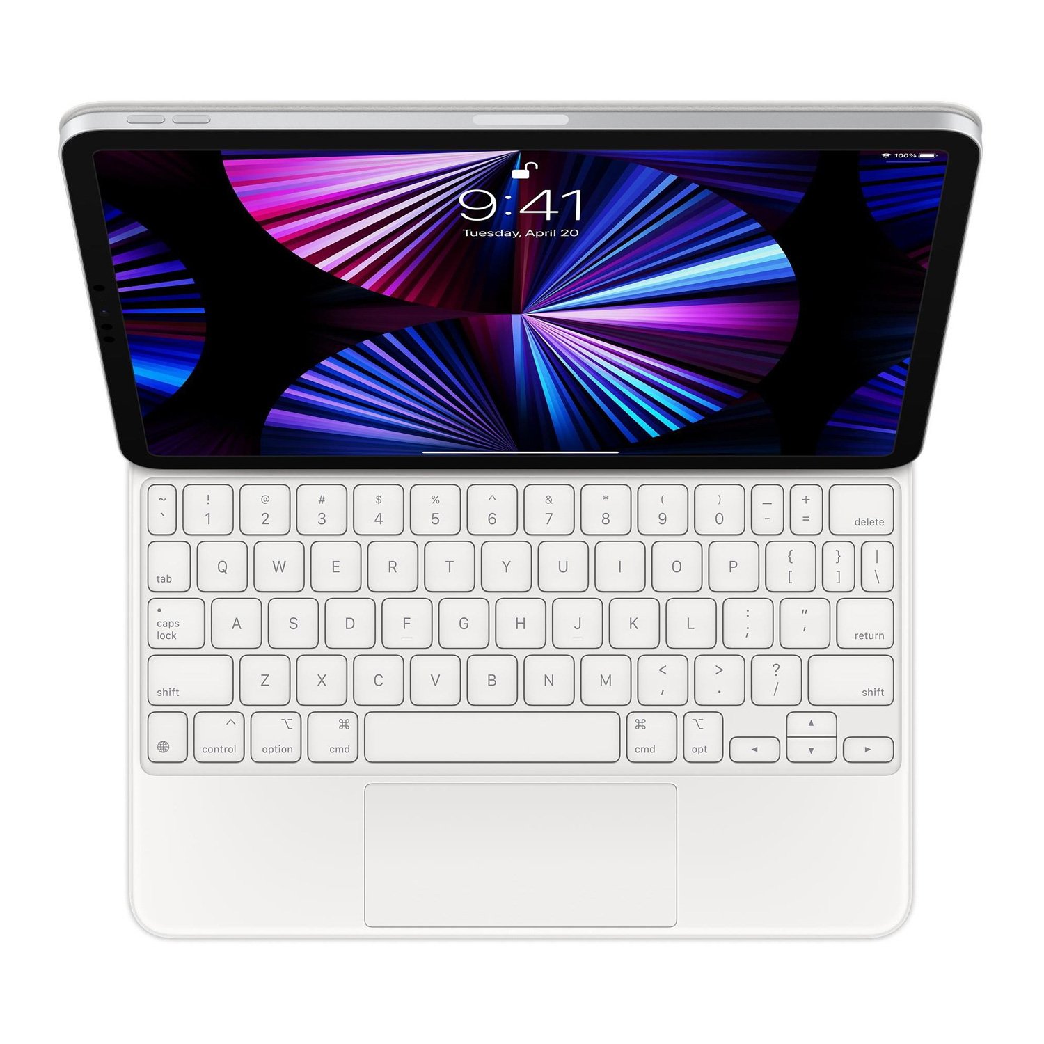 کیبورد تبلت اپل مدل iPad Magic Keyboard 11 inch 2021 (MJQJ3)