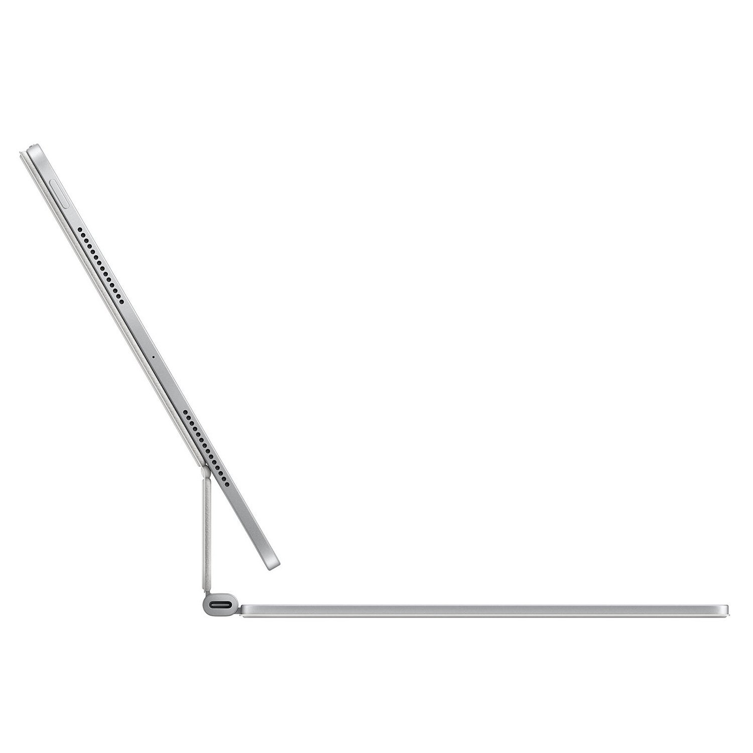 کیبورد تبلت اپل مدل MWR03 11 inch M4 2024 White