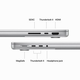 مک بوک پرو 14.2 اینچMacBook Pro MW2X3 M4 16GB 1TB LLA 2024 Silver