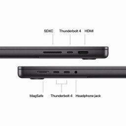 مک بوک پرو 14.2اینچ MacBook Pro MDE34 M5 24GB 1TB 2025 Space Black